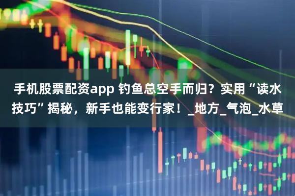 手机股票配资app 钓鱼总空手而归？实用“读水技巧”揭秘，新手也能变行家！_地方_气泡_水草